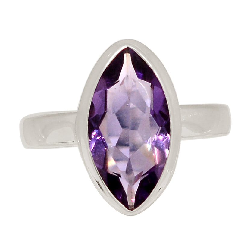 Amethyst Faceted Ring - AMFR1902