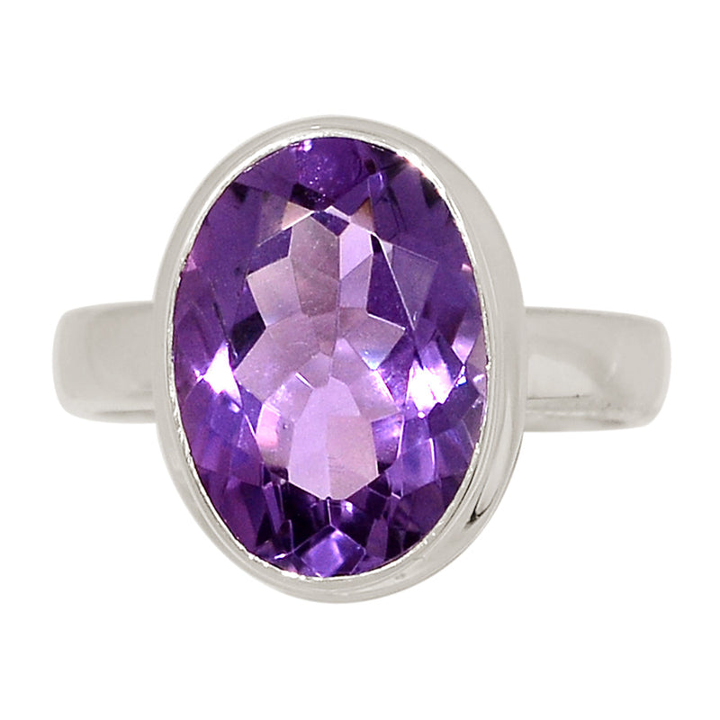 Amethyst Faceted Ring - AMFR1930