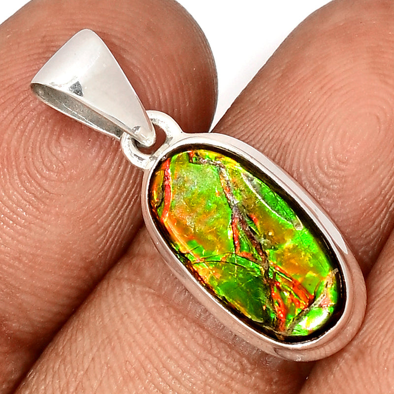 1.1" Ammolite Pendants - AMLP2872