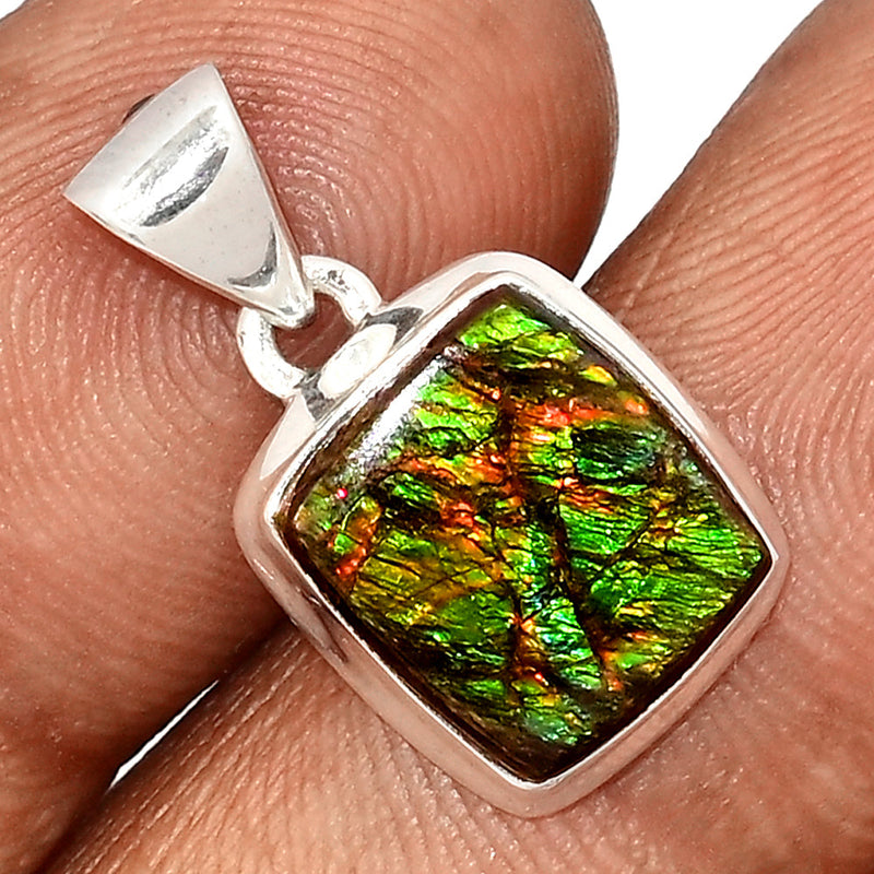 0.8" Ammolite Pendants - AMLP2878