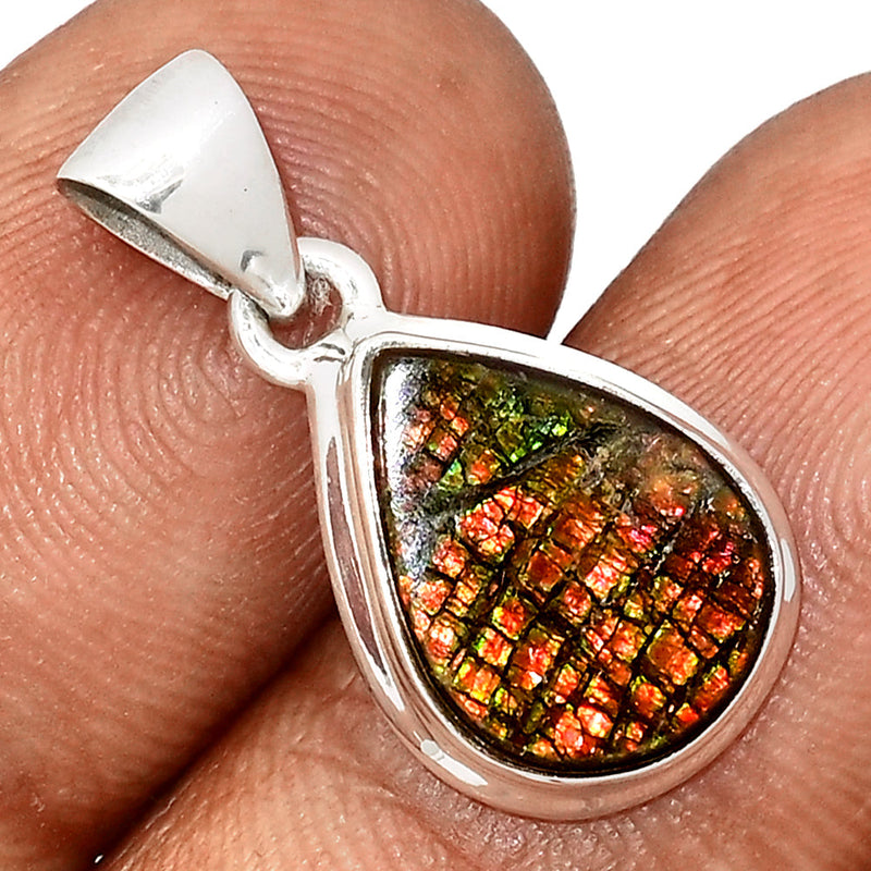 1" Ammolite Pendants - AMLP2883