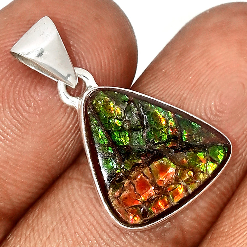 1" Ammolite Pendants - AMLP2884