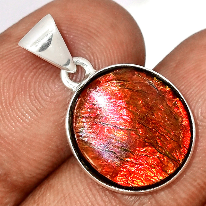 1" Ammolite Pendants - AMLP2887