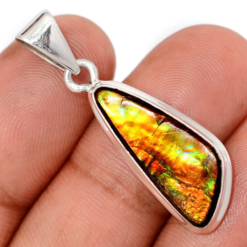 1.5" Ammolite Pendants - AMLP2940