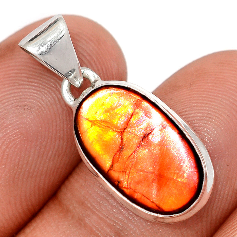 1.1" Ammolite Pendants - AMLP2944