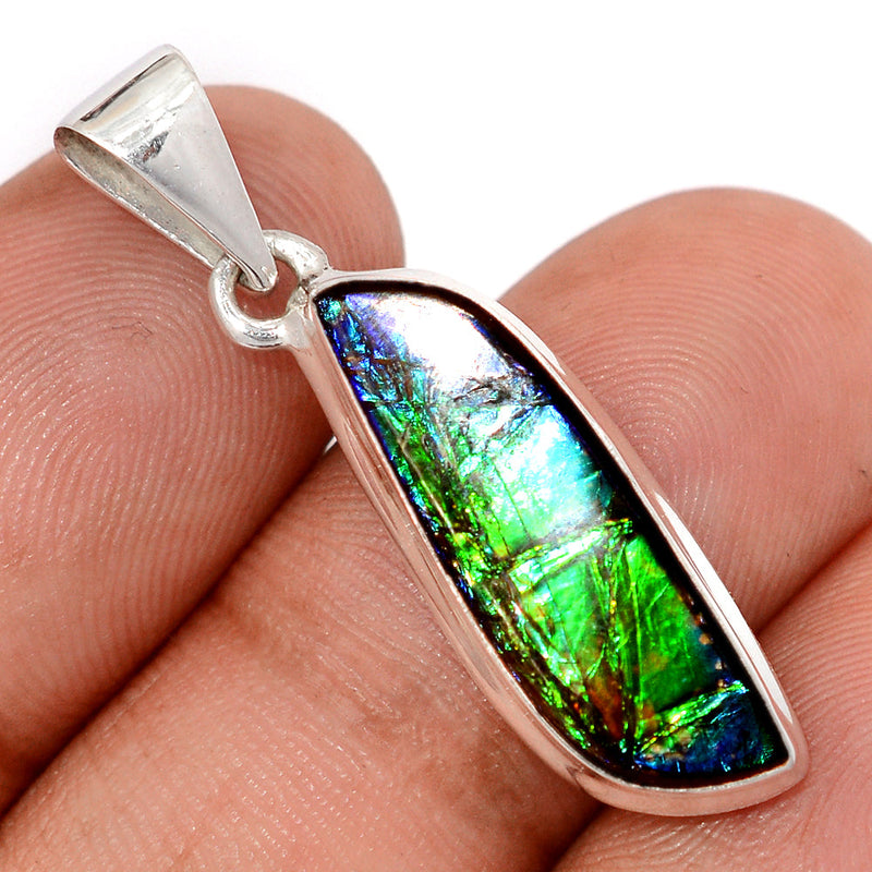 1.5" Ammolite Pendants - AMLP2946