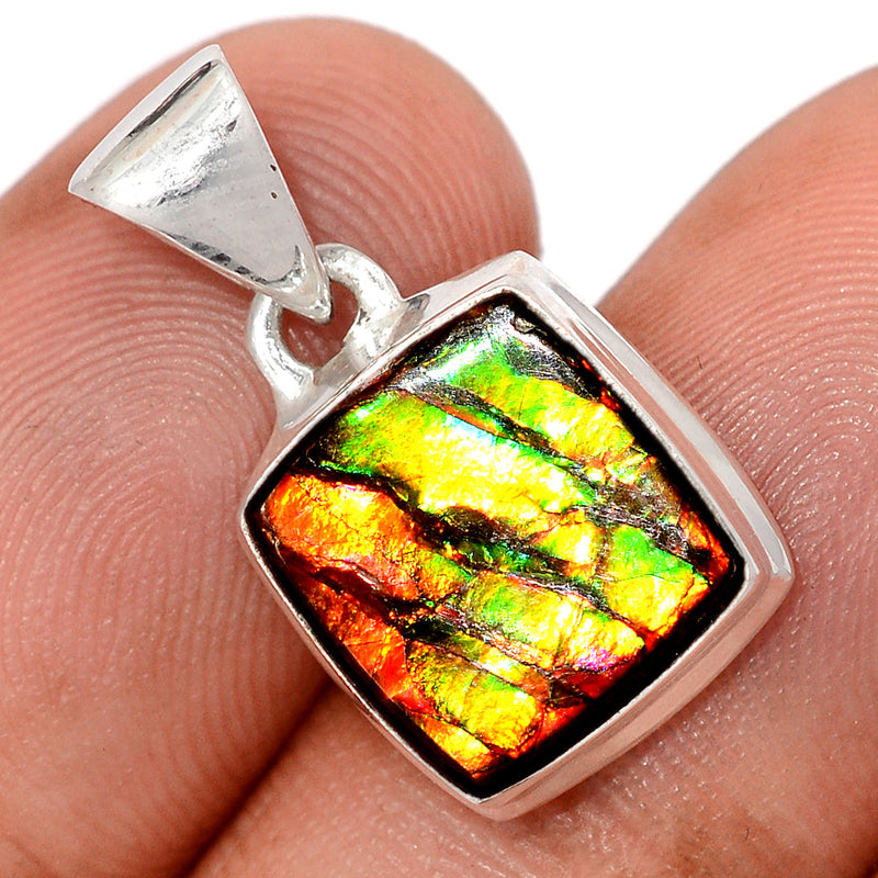 1" Ammolite Pendants - AMLP2966
