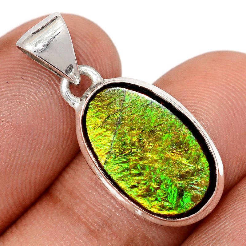 1.1" Ammolite Pendants - AMLP2972
