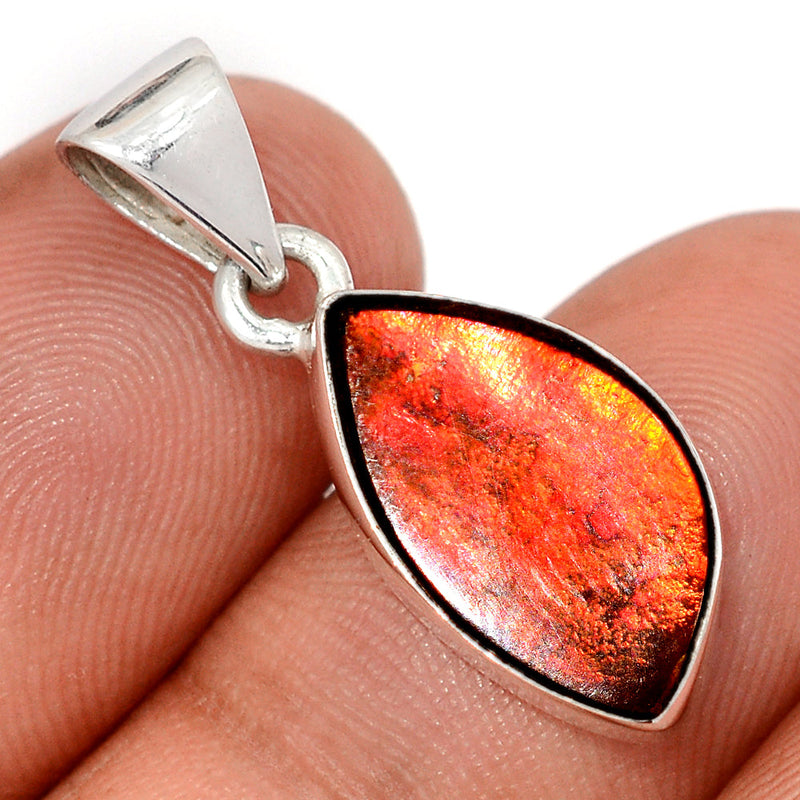 1.1" Ammolite Pendants - AMLP3009