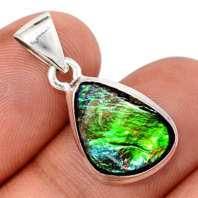 1.1" Ammolite Pendants - AMLP3014