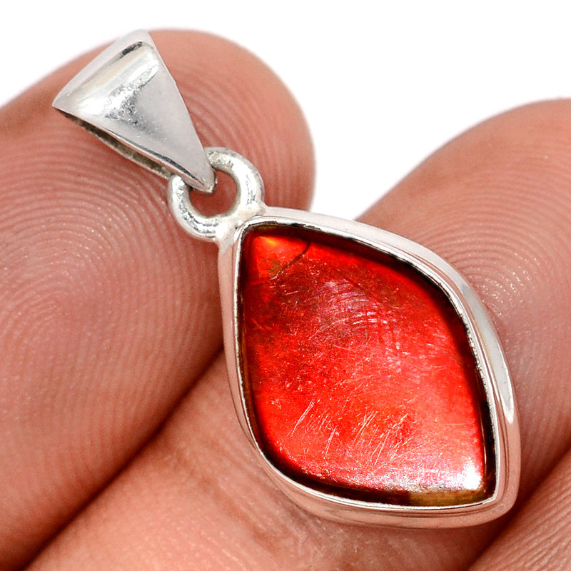 1.1" Ammolite Pendants - AMLP3018