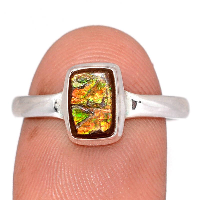 Ammolite Ring - AMLR16