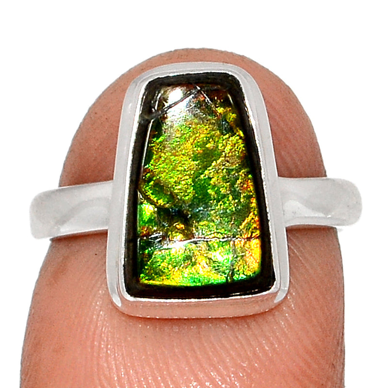 Ammolite Ring - AMLR1942