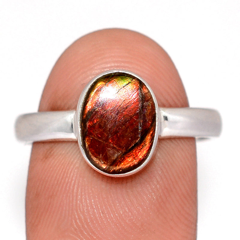 Ammolite Ring - AMLR45