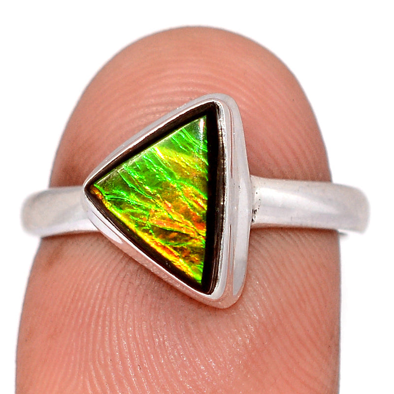 Ammolite Ring - AMLR61
