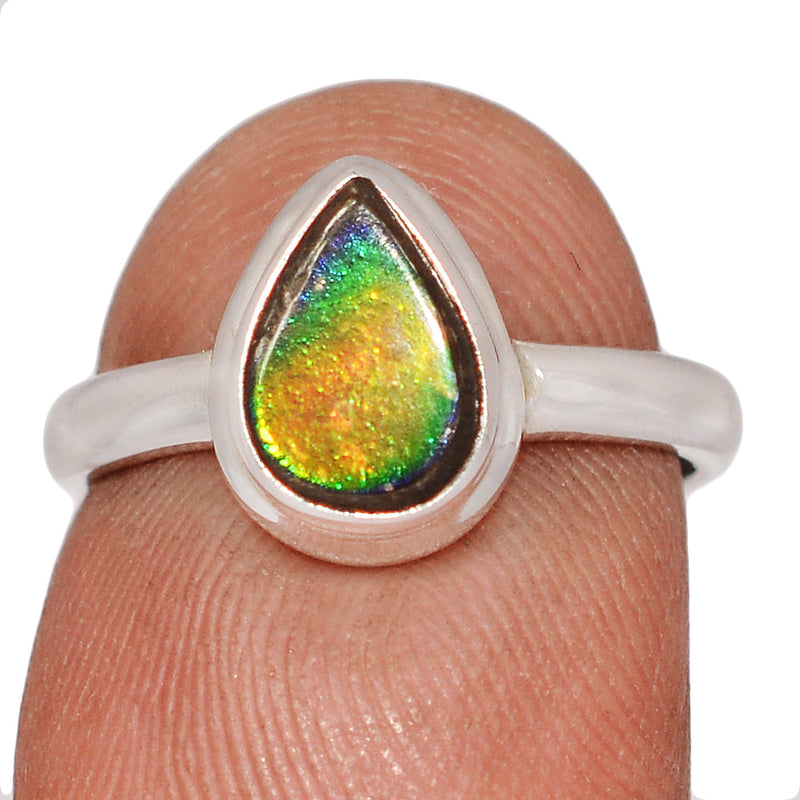 Ammolite Ring - AMLR87