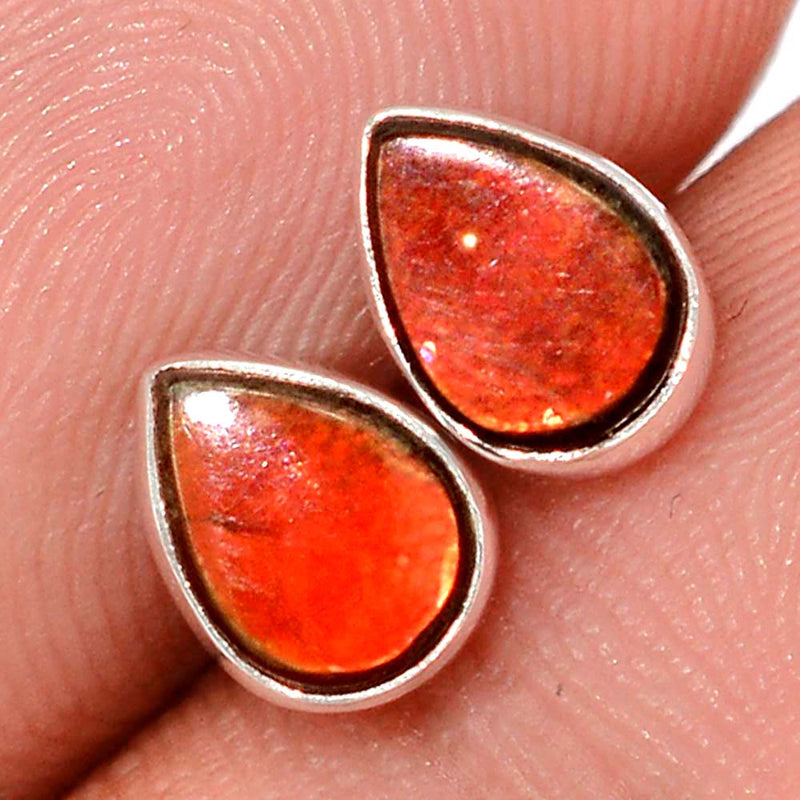 Ammolite Studs - AMLS231