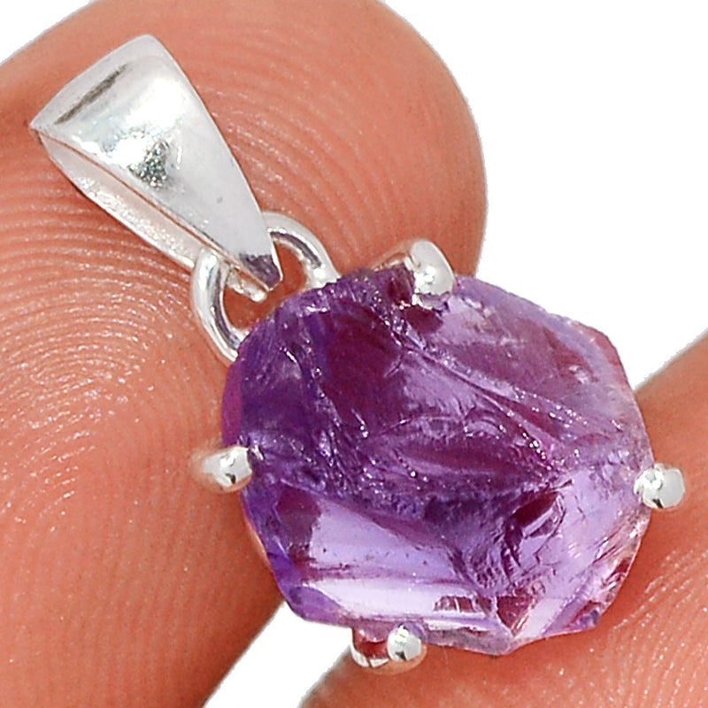 0.8" Claw - Amethyst Rough Pendants - AMRP1060
