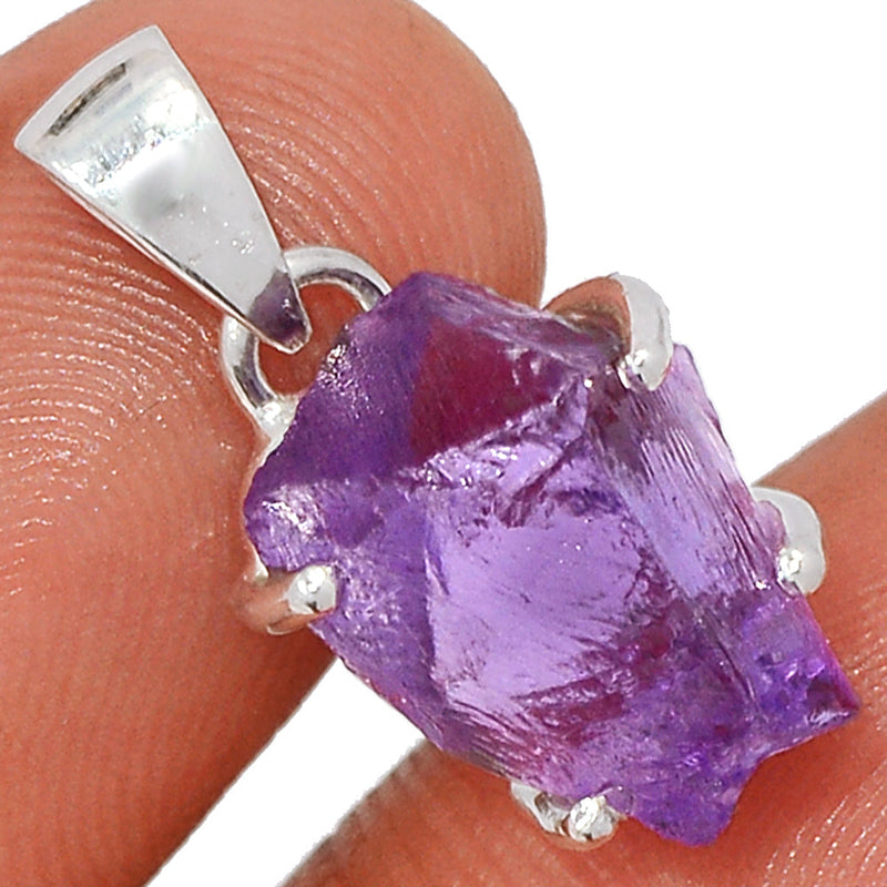 0.8" Claw - Amethyst Rough Pendants - AMRP1065