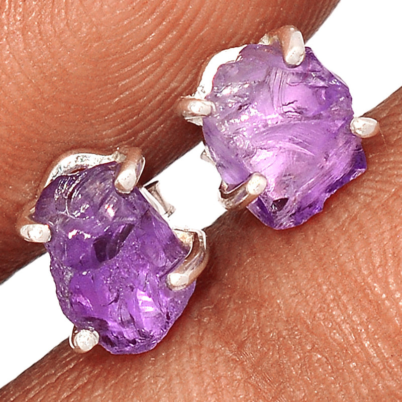 Claw - Amethyst Rough Studs - AMRS401