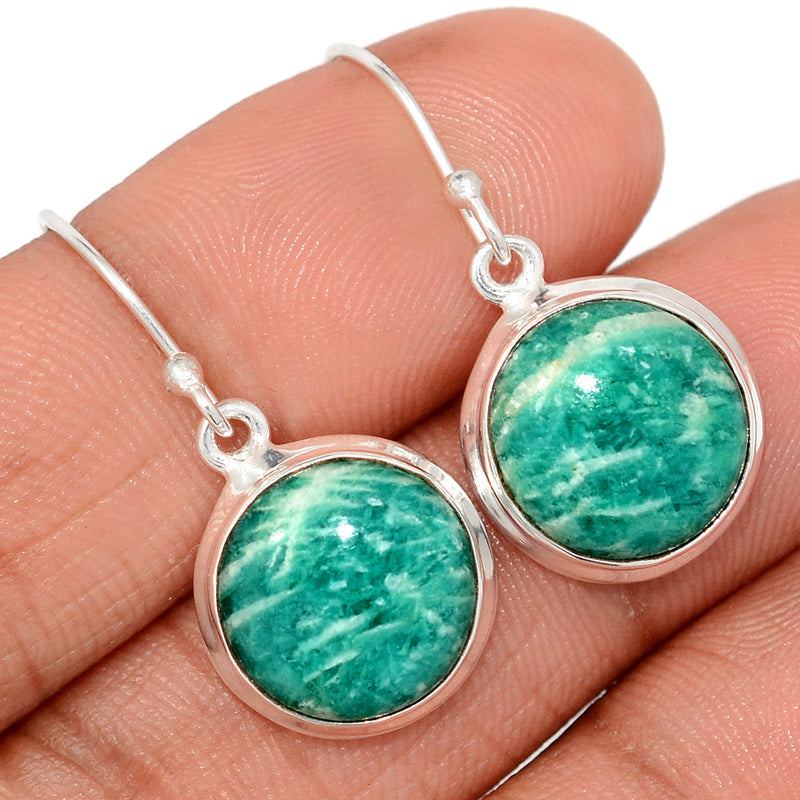 1.3" Amazonite Earrings - AMZE492