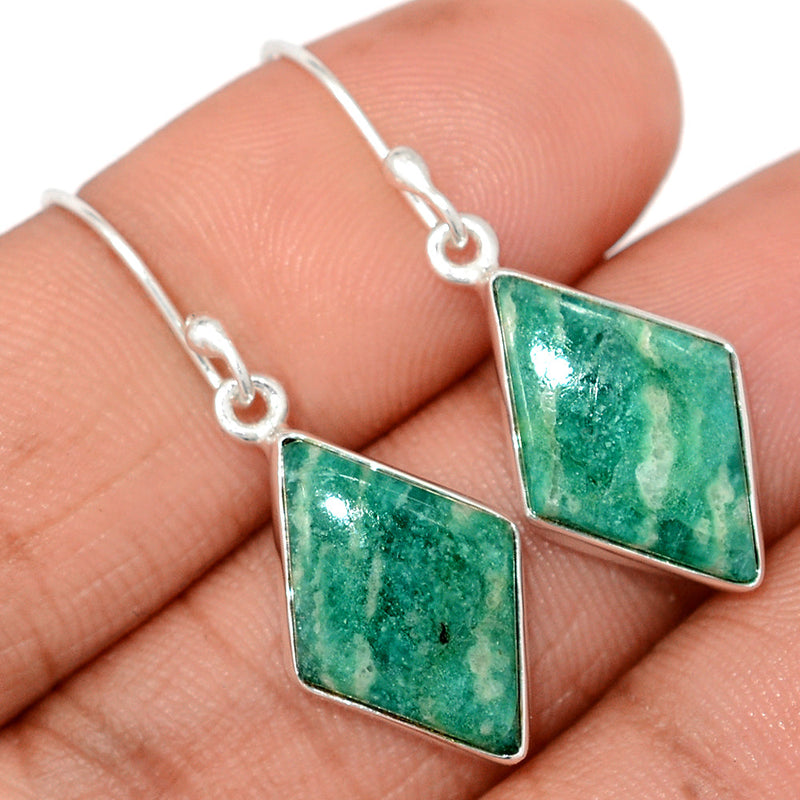 1.5" Amazonite Earrings - AMZE501