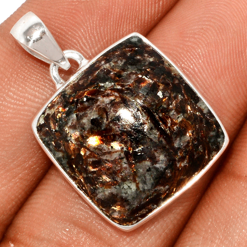 1.2" Astrophyllite Cabochon Pendants - APCP299