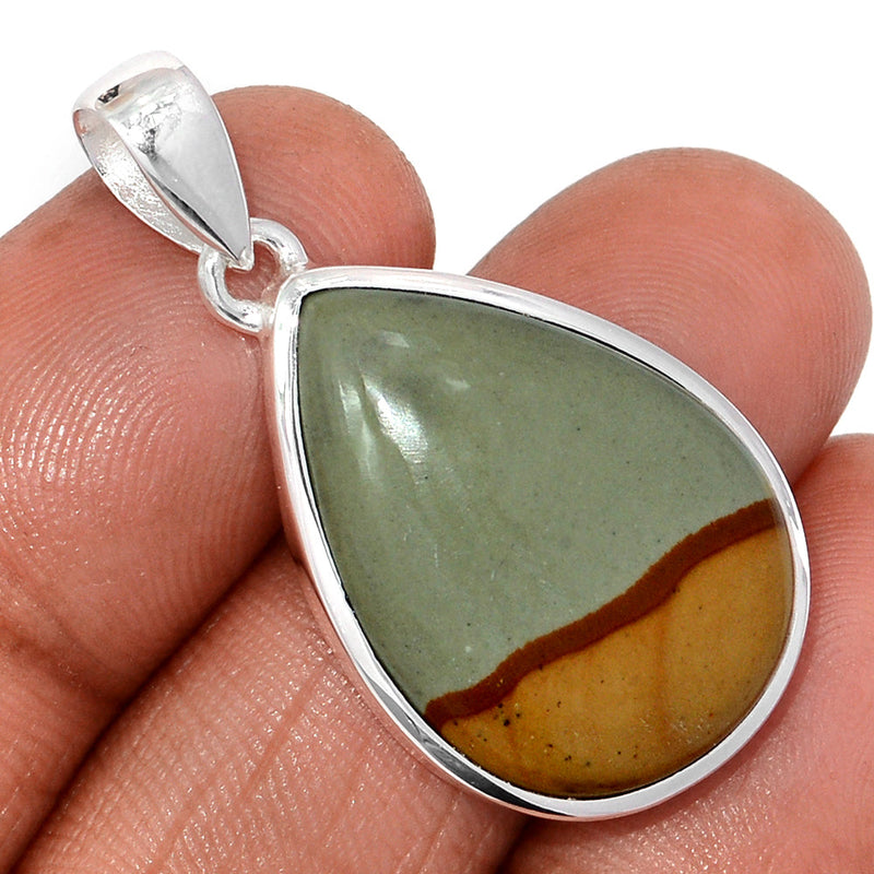 1.5" Rocky Butte Picture Jasper Pendants - APJP200