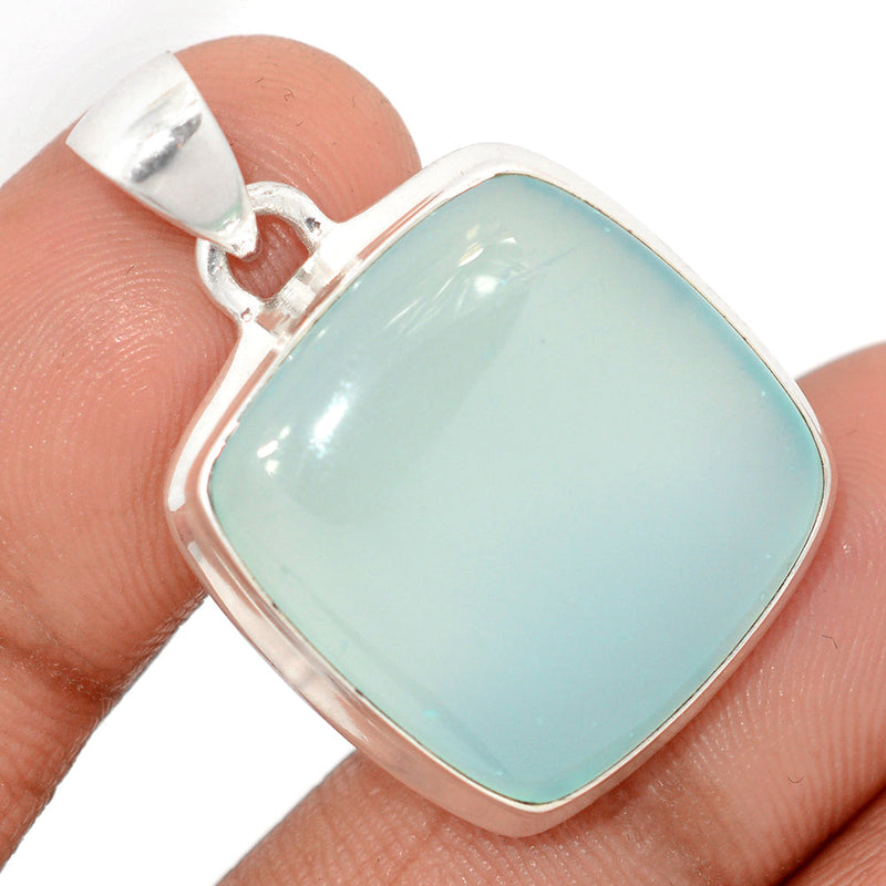 1.3" Aqua Chalcedony Pendants - AQCP1056