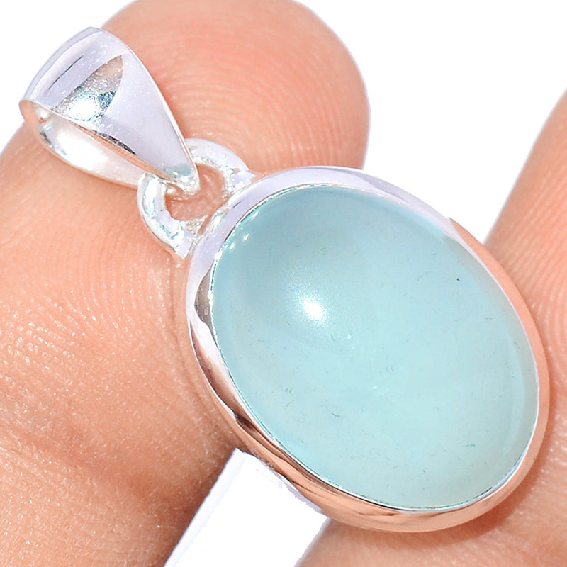 1.1" Aqua Chalcedony Pendants - AQCP939