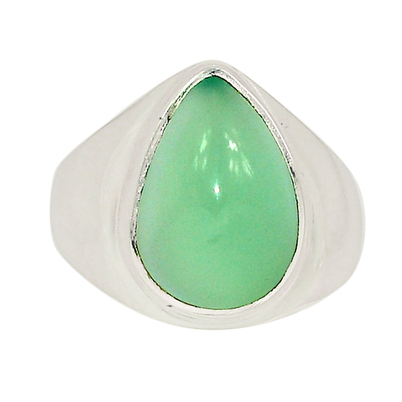 Solid - Aqua Chalcedony Ring - AQCR990