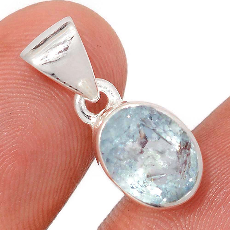 0.8" Aquamarine Faceted Pendants - AQFP1583
