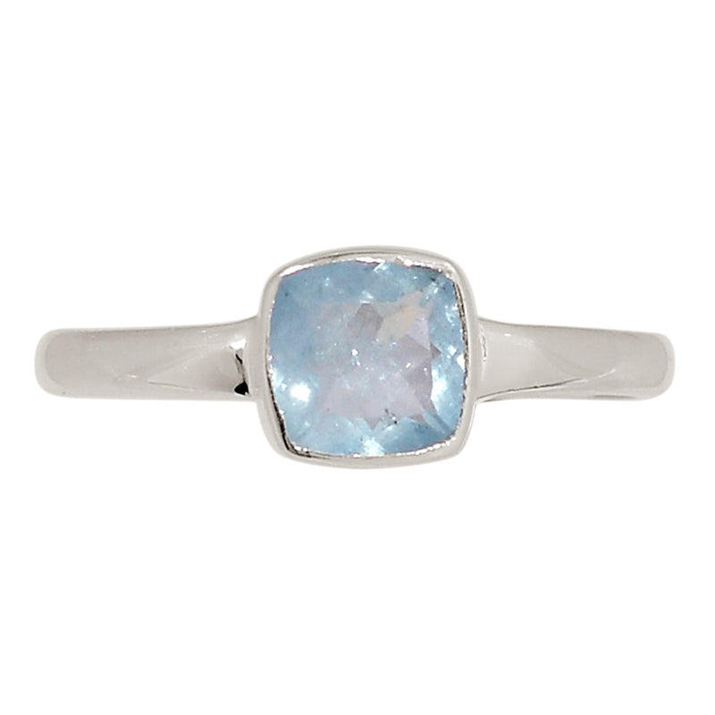 Aquamarine Faceted Ring - AQFR1