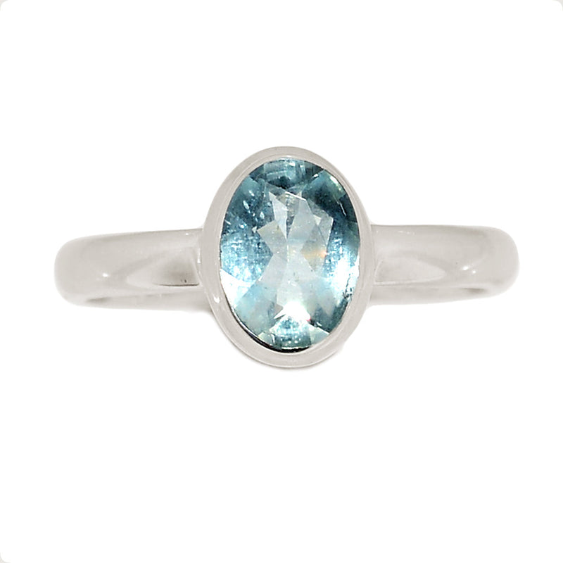 Aquamarine Faceted Ring - AQFR2051