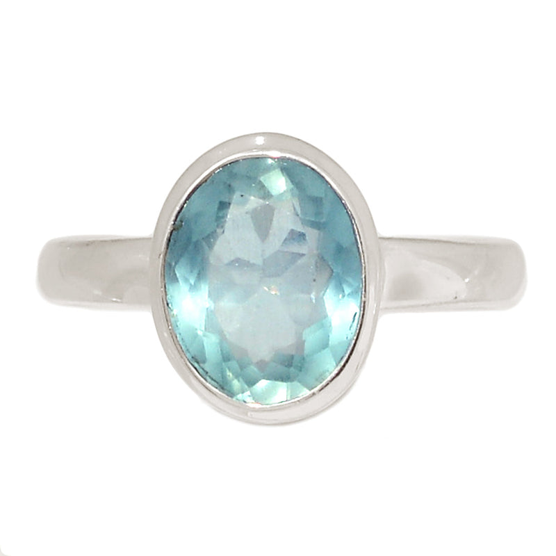 Aquamarine Faceted Ring - AQFR2066