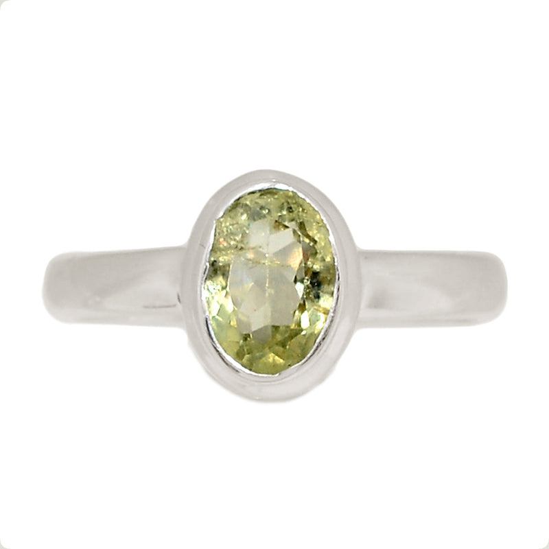 Aquamarine Faceted Ring - AQFR2073