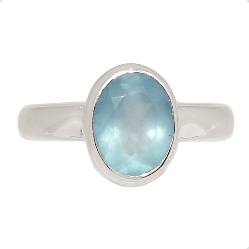 Aquamarine Faceted Ring - AQFR2075
