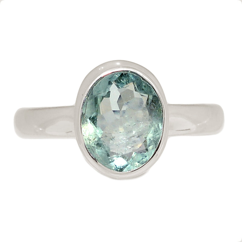 Aquamarine Faceted Ring - AQFR2078