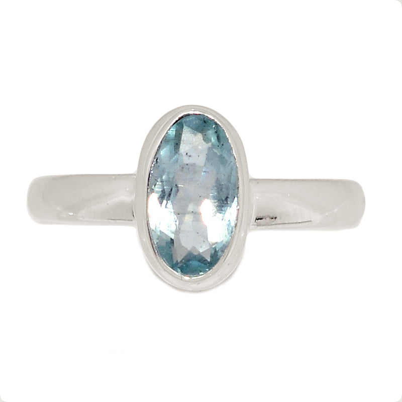 Aquamarine Faceted Ring - AQFR2080