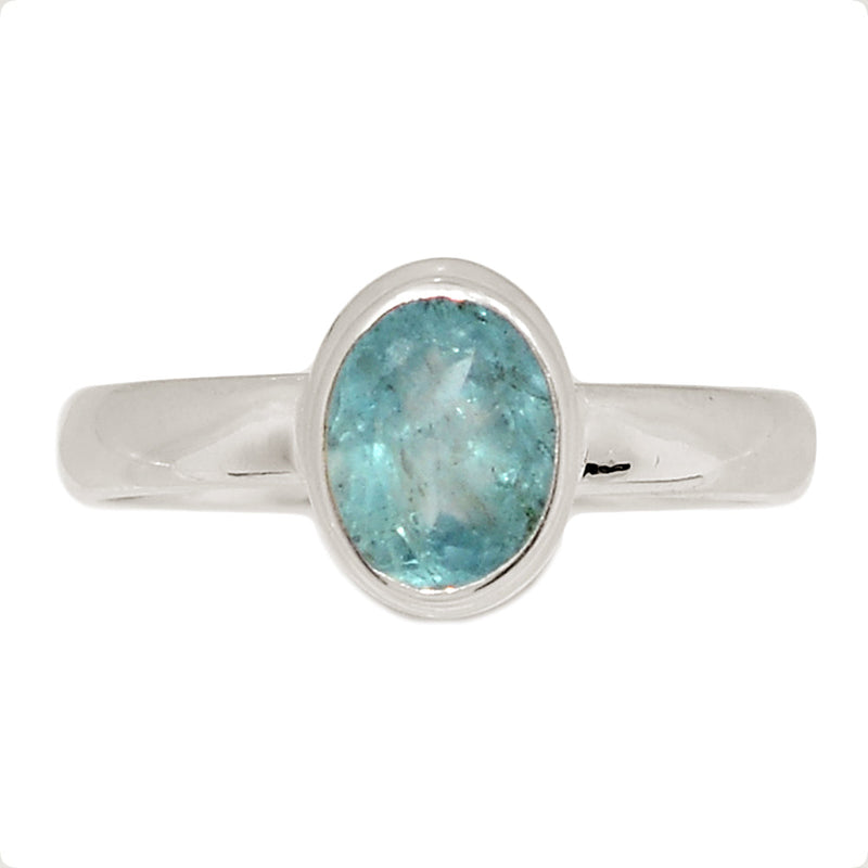 Aquamarine Faceted Ring - AQFR2098