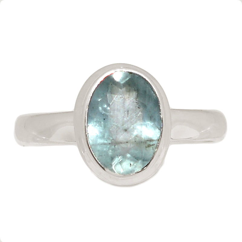 Aquamarine Faceted Ring - AQFR2099