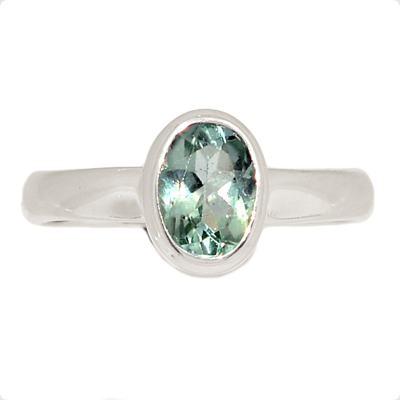 Aquamarine Faceted Ring - AQFR2102