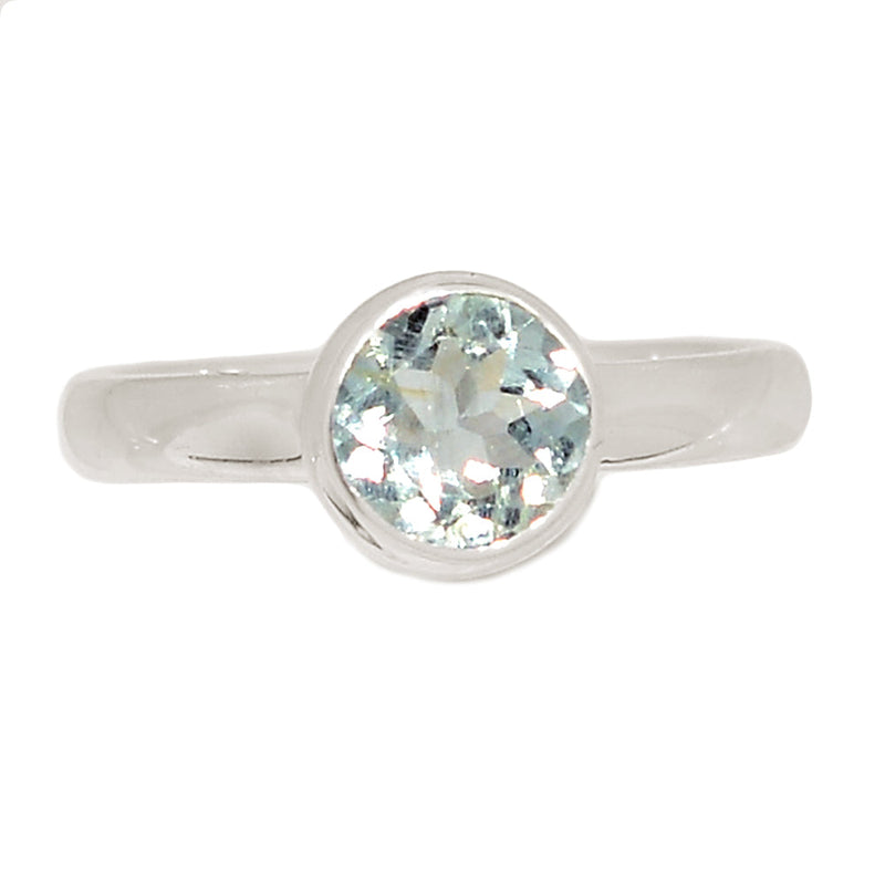 Aquamarine Faceted Ring - AQFR2131