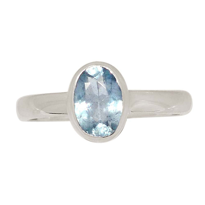 Aquamarine Faceted Ring - AQFR2133