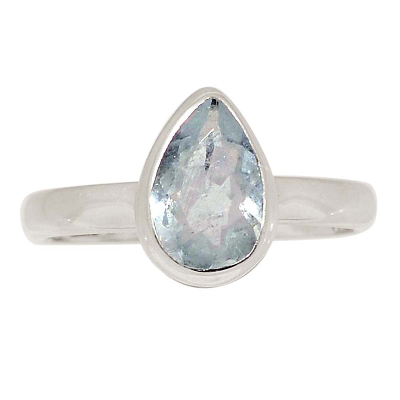 Aquamarine Faceted Ring - AQFR2134