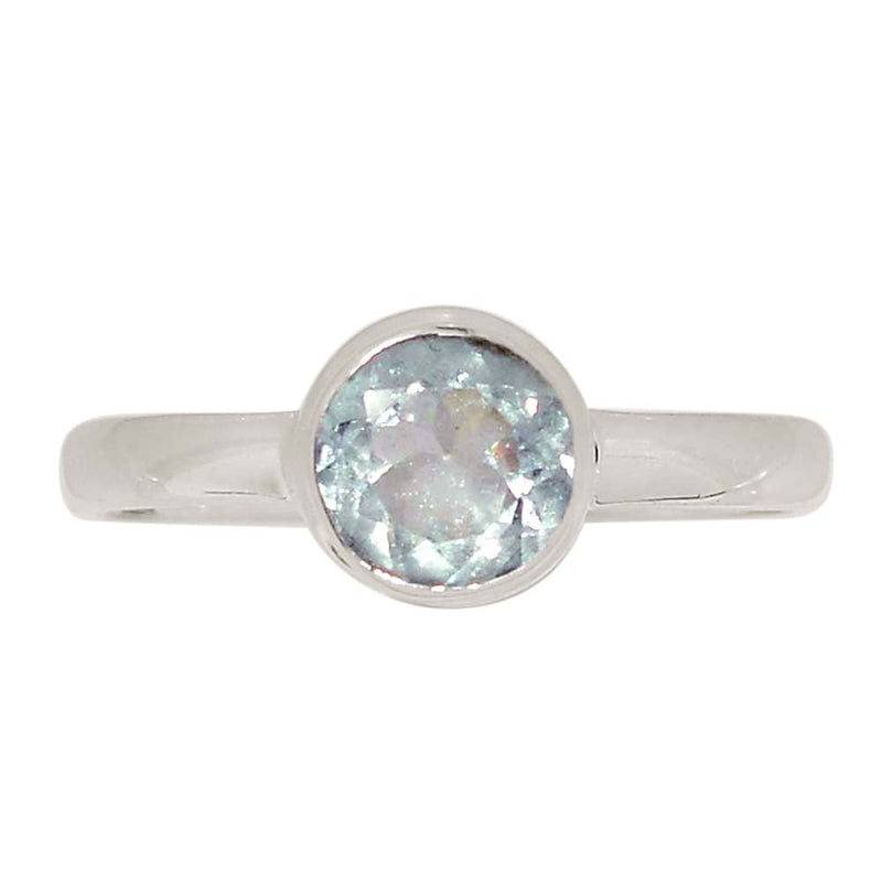 Aquamarine Faceted Ring - AQFR2138