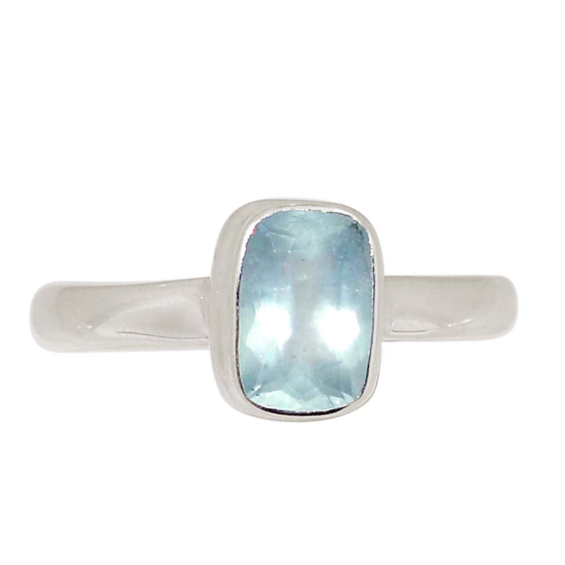 Aquamarine Faceted Ring - AQFR2144