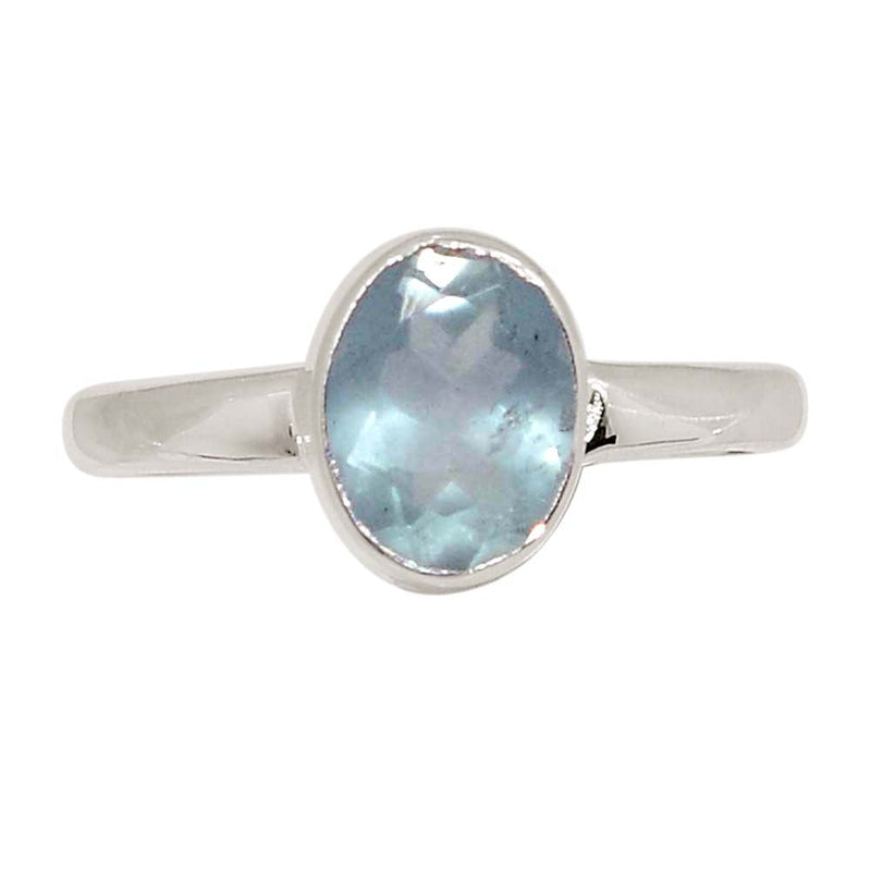Aquamarine Faceted Ring - AQFR2154