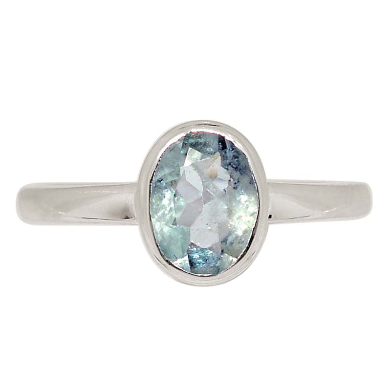 Aquamarine Faceted Ring - AQFR2161