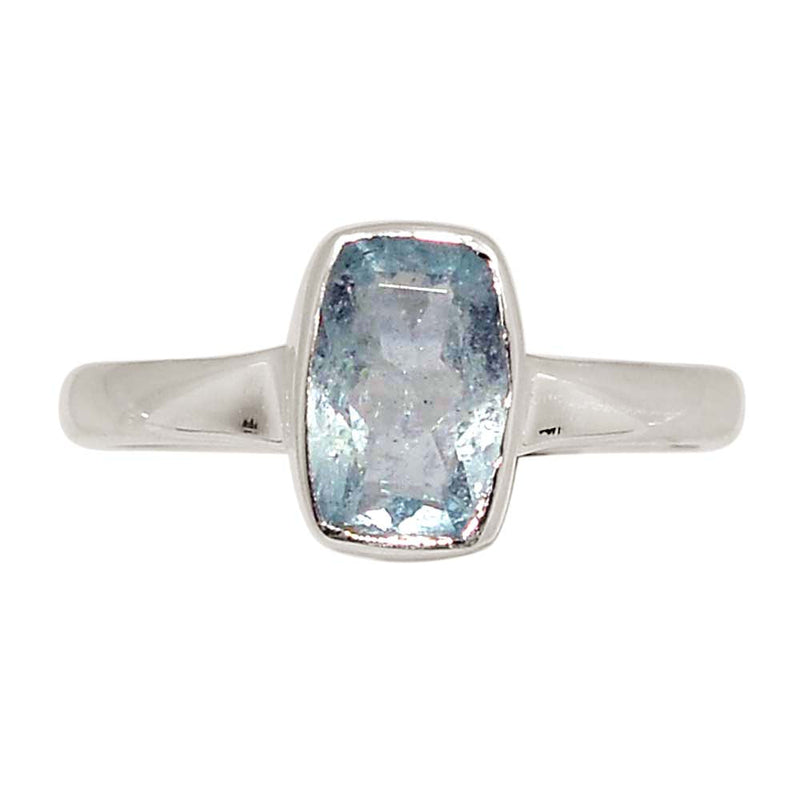 Aquamarine Faceted Ring - AQFR2165